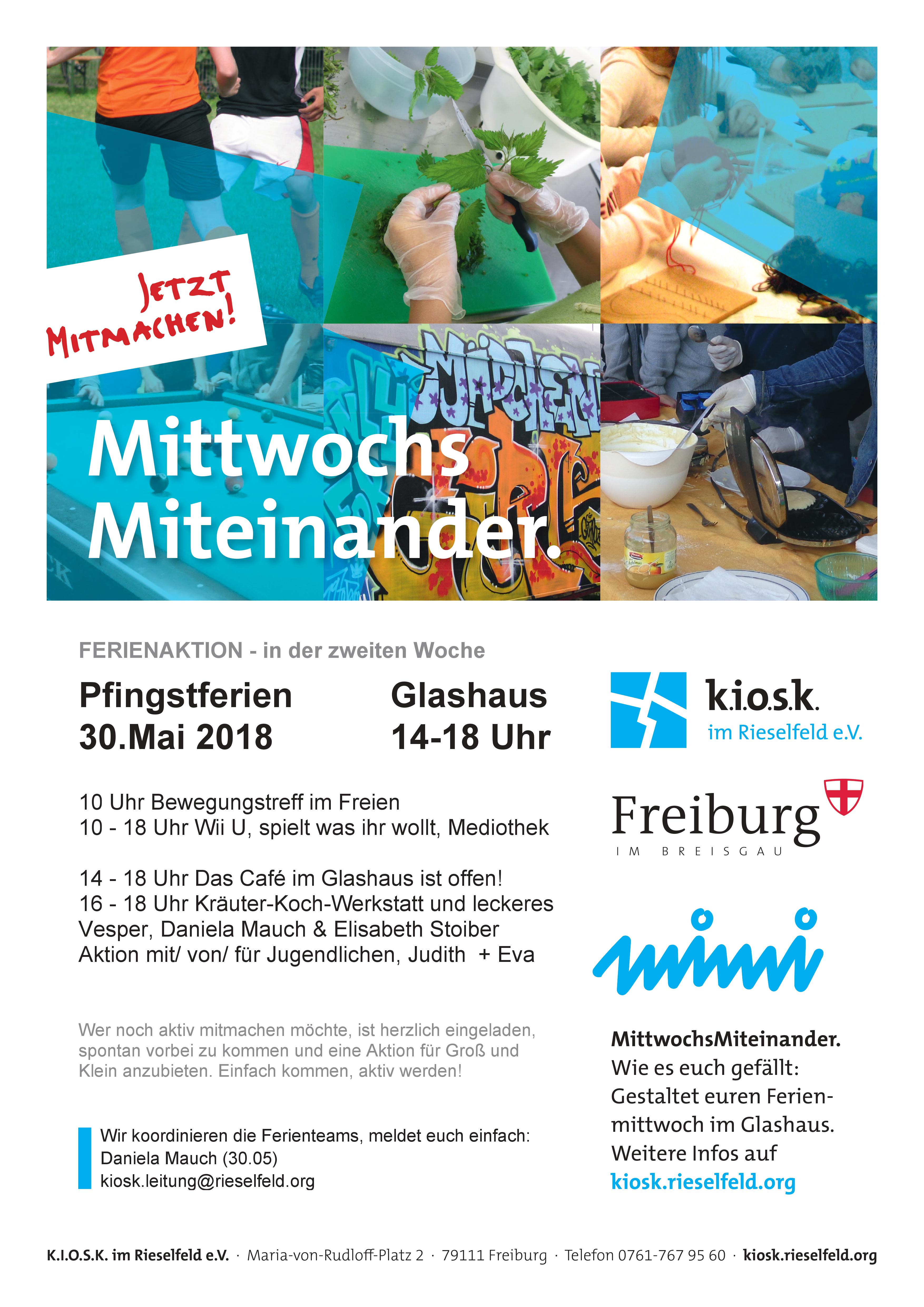 Mitwochsmiteinander im Rieselfeld