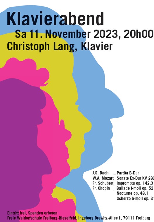 Freie Waldorfschule Rieselfeld Klavierabend