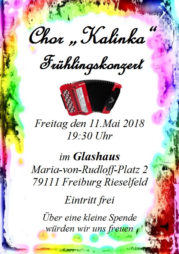 Frühlingskonzert 2018
